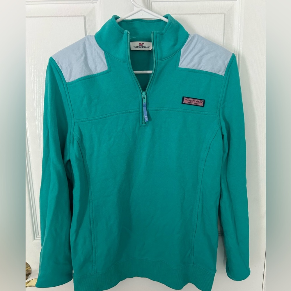 Vineyard Vines Women's Martha's Vineyard Shep Shirt Sweatshirt Green - Small